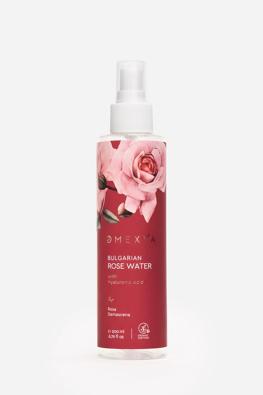 ОРГАНИЧНА РОЗОВА ВОДА С ХИАЛУРОНОВА КИСЕЛИНА 200 ml