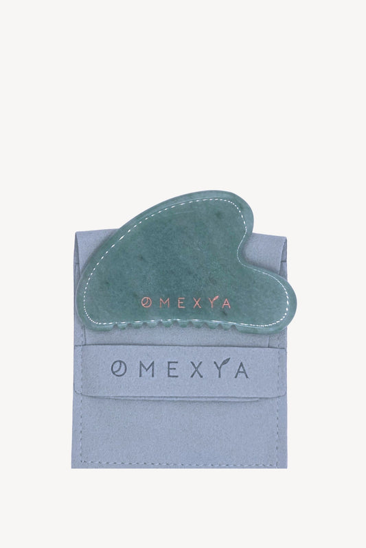 ЗЕЛЕН АВАНТЮРИН ГУА ША МАСАЖЕН КАМЪК